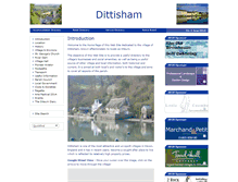 Tablet Screenshot of dittisham.org.uk